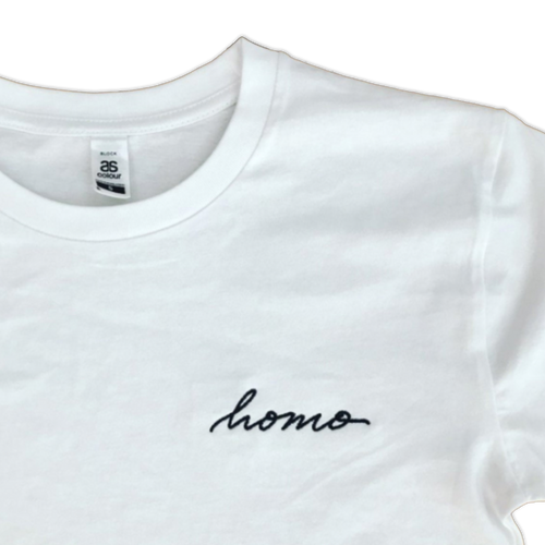 Homo Embroidered T Shirt