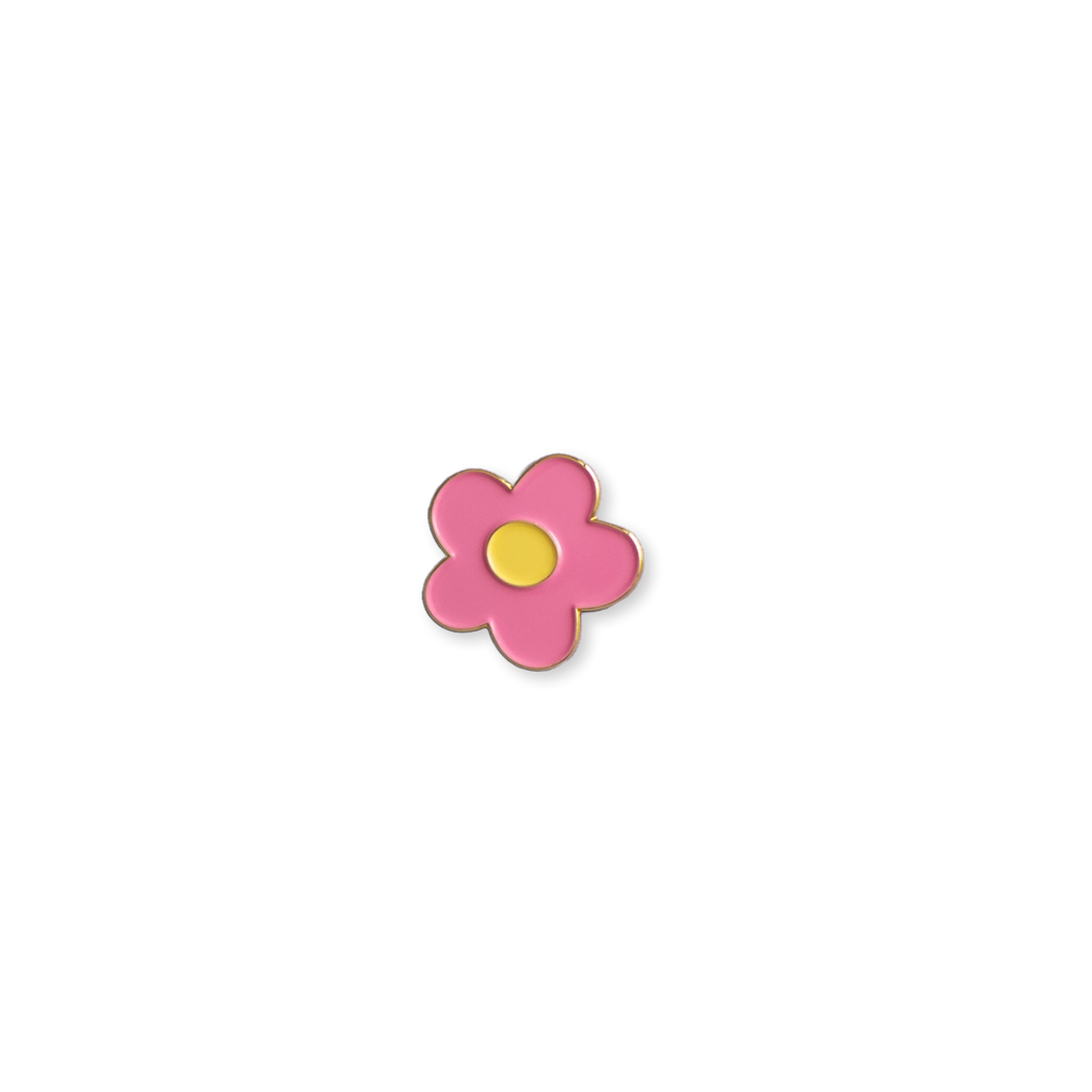 Pink Flower Pin