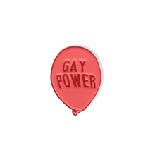 Load image into Gallery viewer, Gay Power Balloon Pin