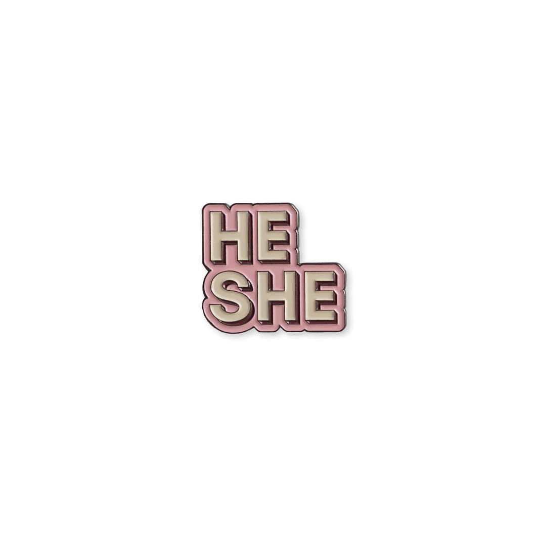 He/She Pronoun Pin