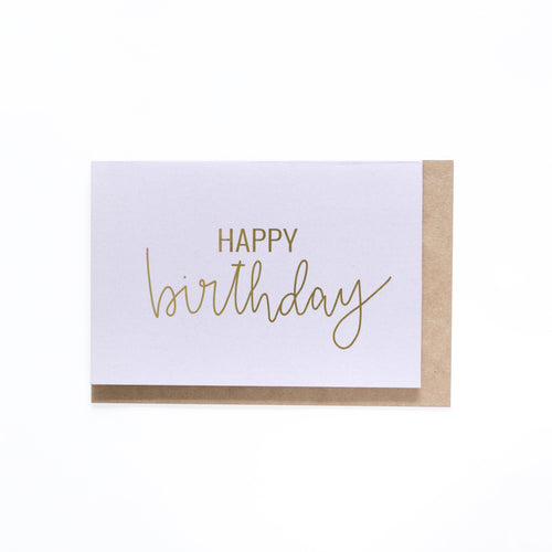 Happy Birthday Card