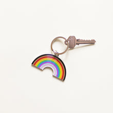 Load image into Gallery viewer, Inclusive Rainbow Keyring